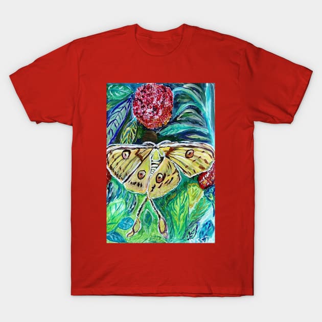 butterfly and its flower T-Shirt by therese lyssia